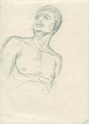 Залеман Гуго Робертович. Натурщик 